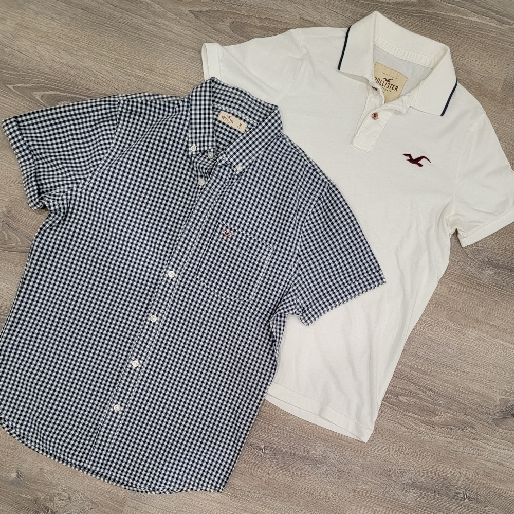 Like New Mens Hollister Collared Bundle!